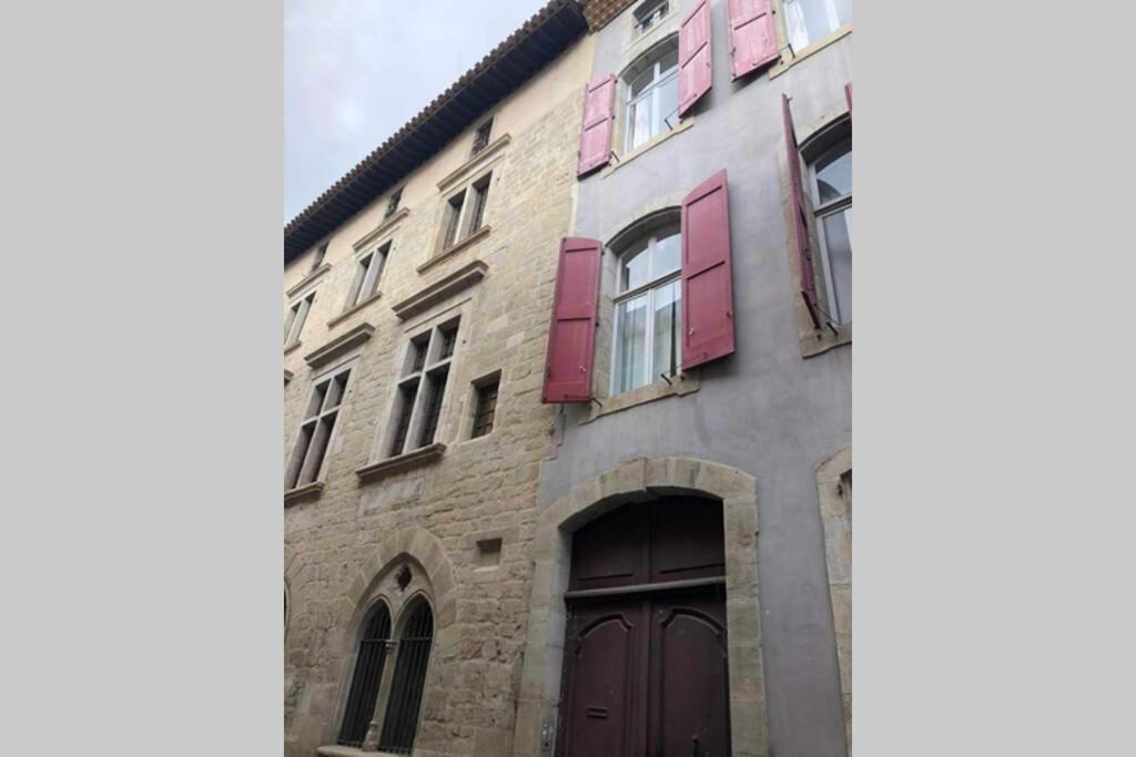 Bel Appartement Avec Cour Au Coeur De La Bastide Carcassonne Exterior photo